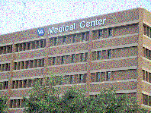 dithered photo of a hospital